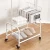 Import garment rack cart with basket for storage ZH-8003 from China