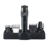 Portable Men Grooming Combo Set, USB Charged Beard Hair & Nose Trimmer