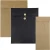 Import Custom printing packaging black brown kraft paper envelope with button and string from China