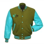 Men's Full-Zip Classic Varsity Jacket