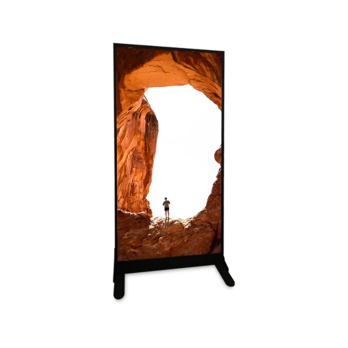 Buy Indoor 75 Inch Floor Stand Digital Signage Lcd Panel Advertising ...
