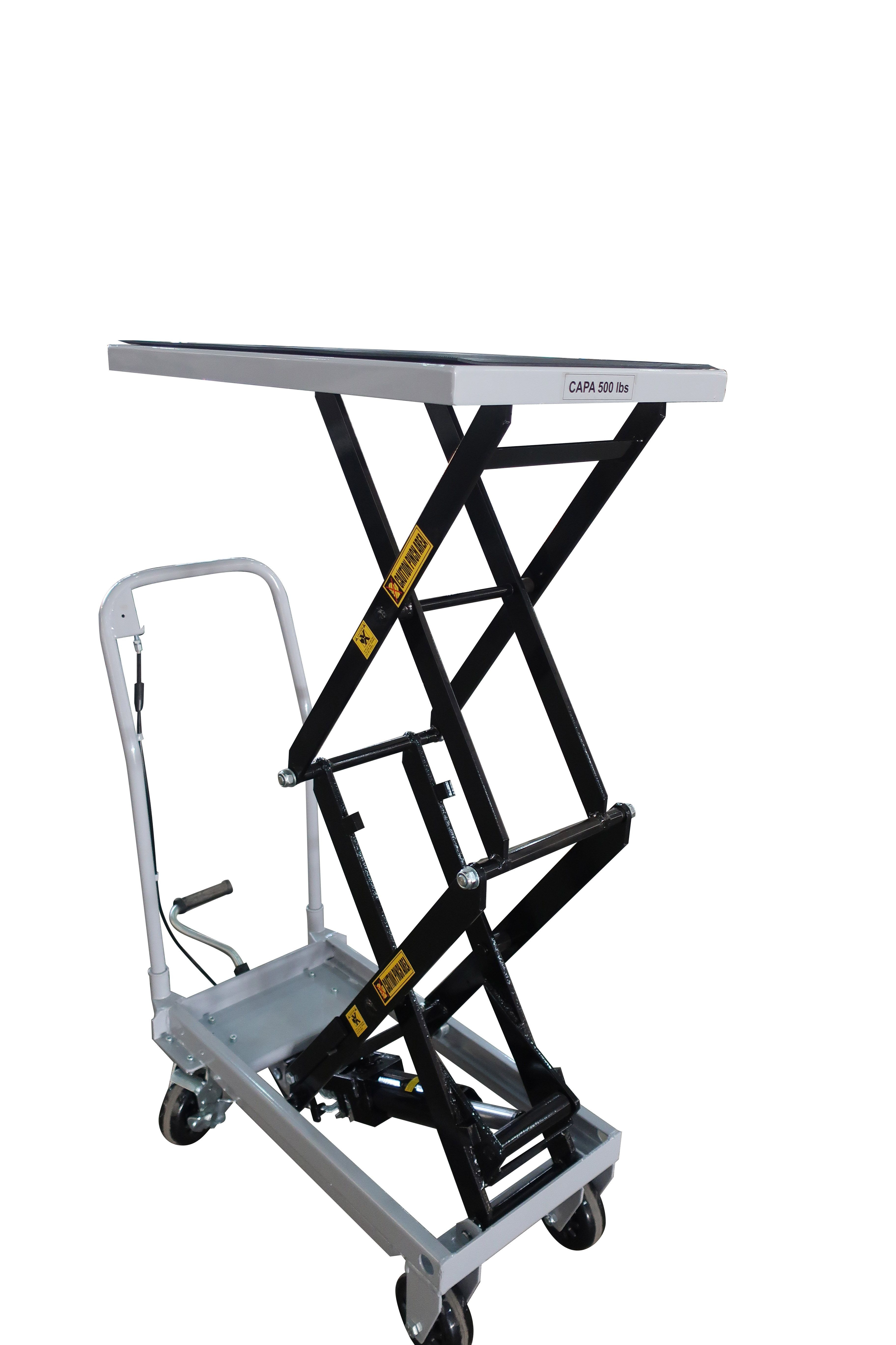 Buy 500lb.capacity Hydraulic Rapid Lift Cart from Jiashan Powerful ...