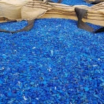 Wholesale Exporter Recycled HDPE Blue Drum Scrap Baled Bulk Granules