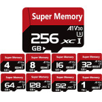 Full capacity memory card custom LOGO 2GB 4GB 8GB 16GB 32GB 64GB 128GB 256GB 521GB 1TB flash memory card