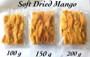 Dried Mango Slices No Sugar Hight Quality Fruit Product