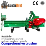 Biomass Crusher Wood Chipper Shredder Log Branch Shredder Wood Crushing
