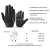 Import INBIKE Touch Screen Bike Gloves Full Finger Gel Padded Bicycle Gloves from China