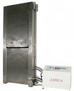 THE MACHINE OF SHAPING FOR CURTAIN BY TEMPERATURE CONTRO