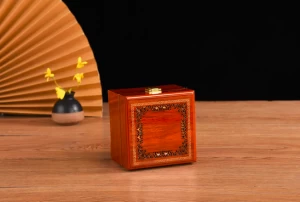 Luxury High Gloss Lacquer Wooden Gift Box Custom Jewelry Box