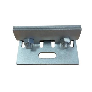 Custom Stainless Steel Clamp For Zinc Roof Solar Mounting System Ss304 Adjustable Mount Hook