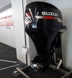 Slightly Used Suzuki 250 HP 4-Stroke Outboard Motor Engine