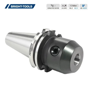 DIN 69871 End Mill Tool Holder with Coolant Channels