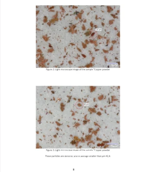 ultrafine high purity copper powder