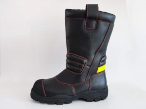 Fire boots flame resistant boots leather