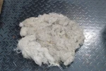Raw Cotton Yarn Waste / White Cotton Yarn Waste for Recycling or Cleaning Cloths