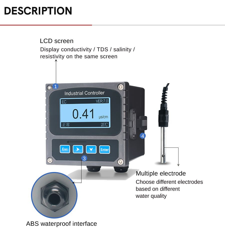 Buy Conductivity Meter from Yantai Kekan Marine Technology Co., Ltd ...