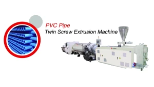 PVC Pipe Twin Screw Extrusion Line