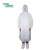 Import Waterproof White/Blue Disposable Hooded PE Plastic Raincoat from China