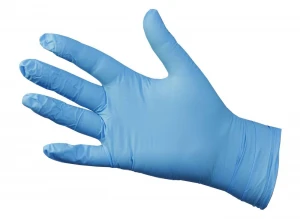 Powder free blue Nitrile Gloves