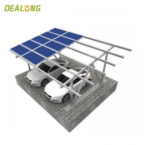 Solar mounting carport structures