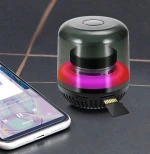High-fidelity sound quality dual-machine interconnected TWS wireless Bluetooth colorful small speaker