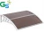 Import 0.8M X 1.5M Wholesale Bronze Aluminum Bracket Composite Canopies Polycarbonate Door Awning For Skylight from China