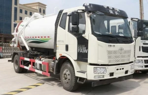 10CBM Faw Vacuum Sewage Suction Truck