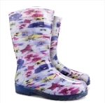 Colorful Waterproof Anti slip Water Resistant PVC Rain boots