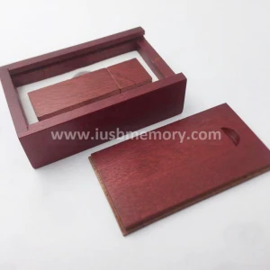SD-031 wooden 64gb 128gb usb memory with wooden box