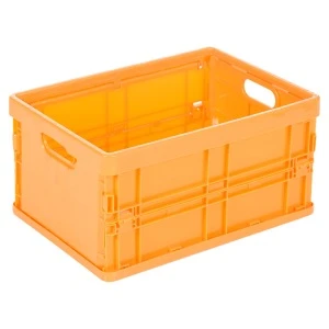 100% High Quality 60x40x35.5cm Storage Equipment Foldable Plastic Storage Boxes &amp Bins