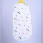 100% muslin cotton baby bunting / baby sack / baby sleeping bag