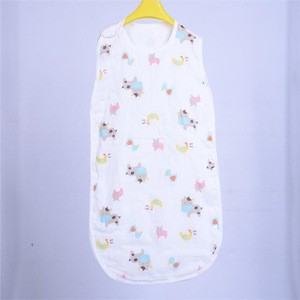 100% muslin cotton baby bunting / baby sack / baby sleeping bag