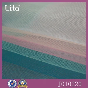 Lita J010220# 100% nylon soft tulle cheap price mesh fabric good quality net fabric