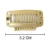 Import 100 Pieces Stainless Steel 9 Teeth Snap Comb Wig Hair Extension Clip in Human Hair from China