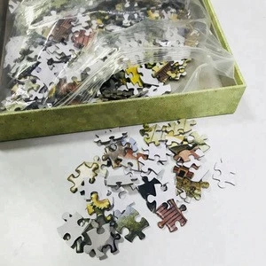 1000pieces jigsaw puzzle Custom diy cardboard jigsaw puzzles for kids