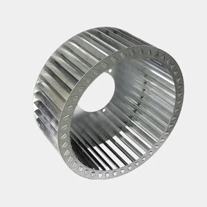 100mm 190mm evaporator fan impeller front disc coil fan impeller engineering centrifugal blower plastic impeller