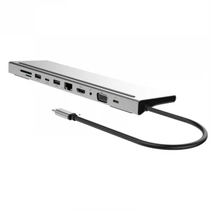 11-in-1 Type C Adapter High Speed docking Station Powered Charger 12 Ports USB C Hub for Type C Laptop Mobile Phone TV