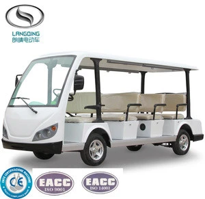 11 seats electric shuttle bus model LQY113B
