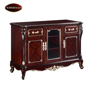 118(B)-A Solid Wood Living Room Furniture Luxury Wooden Sideboard