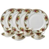 12 pieces Modern tableware ceramic dinner set