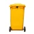 Import 120L big public outdoor HDPE medical standing trash plastic garbage bin from China