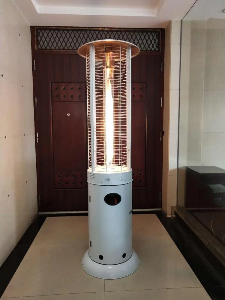 12kW Flame Column Gas Patio Heater New Outdoor Patio Gas Heater