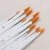 Import 12Pcs/Pack Golden Tube White Rod Pointed Flat Head Paint Brush Nylon Watercolor Gouache Acrylic Paint Brush Set For Art Supplies from China