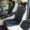 12v polyester cooling cushion car seat, adult car seat booster ventilater cushion,car breathable seat cushion brushless with fan