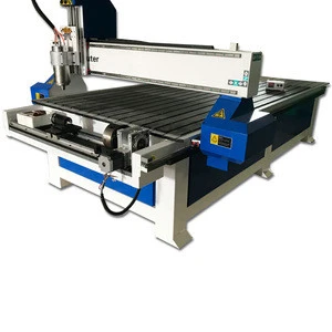 1325 Wood Door Engraving CNC Machine Furniture Wood working CNC Router with Rotary