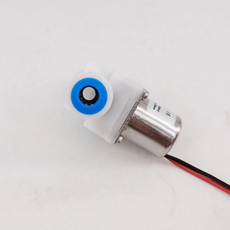 1/4 inch miniature bi-stable solenoid valve, 3.6 V pulse valve water