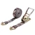 Import 1.5" 3000kg 38mm Plastic Handle Ratchet Buckle Polyester Webbing Strap With 1.5 Inch Double J Hooks from China