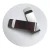 Import 15 * 50mm metal money clip Professional metal customization Metal bookmark from China