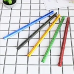 15cm multicolor Laser Aluminium triangular scale ruler