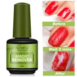 15ML Nail Polish Burst Magic Remover Gel Nail Polish Remover Soak 2 Min Nail Sticky Layer Gel Cleaner Liquid Degreaser